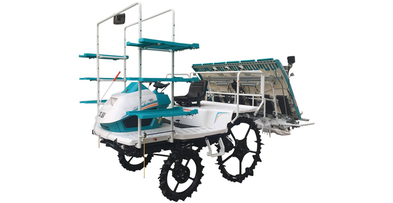 乘坐式高速插秧機（Riding type rice transplanter）2ZG—6D(G6)